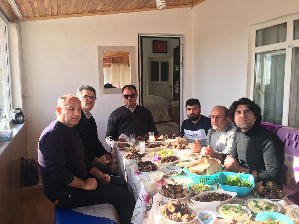 Gazi Ümit Sayacılar Arkadaşımızın Edirne'deki Evine Ziyaret