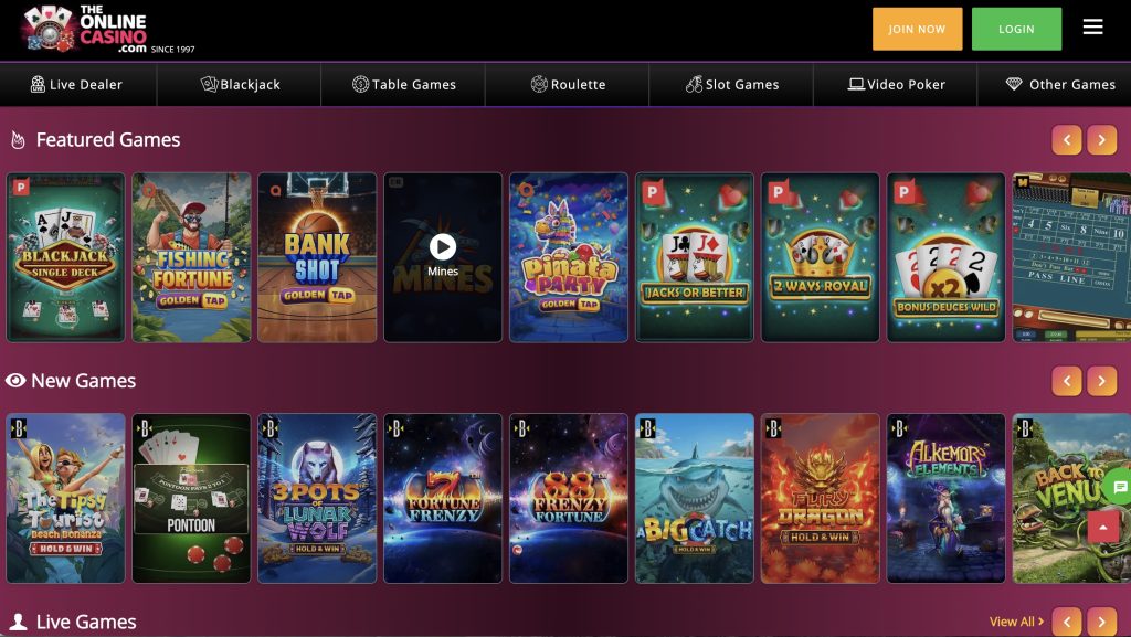 casino mi online game