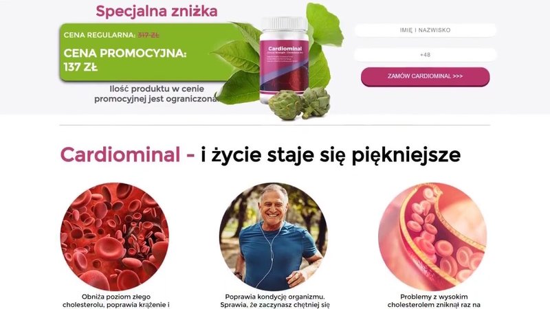 Zwalczaj zawały serca z Cardiominal - Odkryj Skuteczne Rozwiązanie in Poland